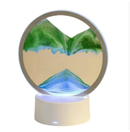 3D Quicksand Table Lamp for Magical Home Decor